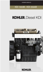 Kohler KDI 1903M Manual del usuario