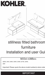 Kohler 12128W Installation And User Manual