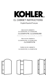 Kohler CLC1526FW Petunjuk Manual