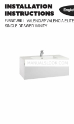 Kohler Englefield VALENCIA Installation Instructions Manual