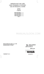 Kohler K-2474 Handbuch für Installation und Pflege