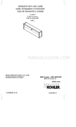 Kohler K-2659 Installation And Care Manual