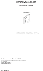 Kohler K-3093 Homeowner's Manual