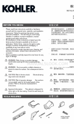 Kohler K-99005T-L Installation Instructions Manual