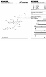 Kohler Memoirs 37355T Installation Instructions
