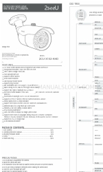 2seeU 2CU-X102-AHD Manual de inicio rápido