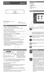 2seeU 2CU-HDS104 Operating Instructions