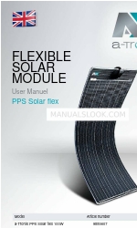 a-TroniX PPS Solar flex Manuale d'uso