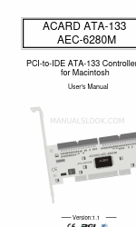 Acard PCI-to-IDE ATA-133 Podręcznik użytkownika