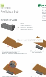 A. & H. Meyer NETBOX Profilebox Sub Manuale di installazione