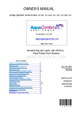 Aqua Comfort AC1250 Manual del usuario