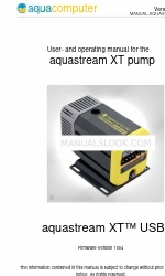 Aqua Computer AQUASTREAM XT USB Benutzer- und Betriebshandbuch