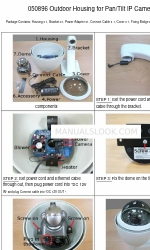 deXlan Outdoor Housing for Pan/Tilt IP Camera 050896 Instrukcja obsługi produktu