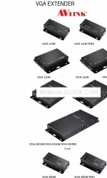 AVLink VGA-ED8W User Manual