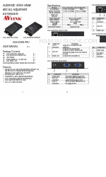 AVLink VGA-LDXW PRO User Manual