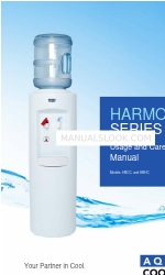 Aqua Cooler HARMONY Series Usage And Care Manual