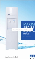 Aqua Cooler Maximus XMCCF Use And Care Manual