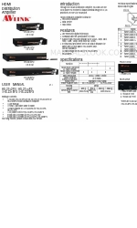 AVLink HS-2312FS User Manual