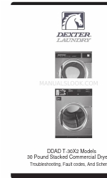 Dexter Laundry DDAD T-30 2 Series 문제 해결, 결함 코드 및 회로도