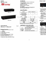 AVLink HRM-2214F Посібник користувача