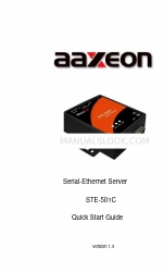 AAxeon STE-501C Schnellstart-Handbuch