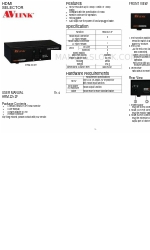 AVLink HRM-2212F Посібник користувача