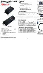 AVLink VRM-12AW Manual do utilizador