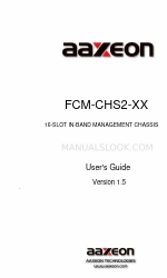 AAxeon FCM-CHS2 Series Manual del usuario