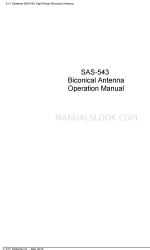 A.H. Systems SAS-543 Manuale operativo