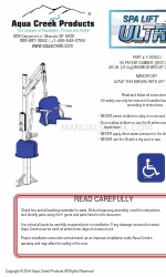 Aqua Creek Products F-005SLU Manuel