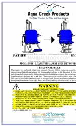 Aqua Creek Products PATHFINDER Manuale