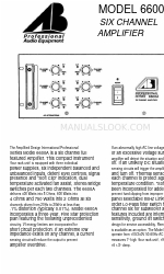 AB Amps 6600A Kurzanleitung