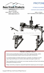 Aqua Creek Products AAC719 Operatör El Kitabı