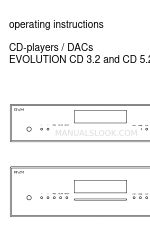 AVM EVOLUTION CD 3.2 Manual de Instruções