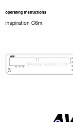 AVM inspiration C6m Manual de instrucciones