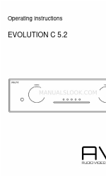 AVM EVOLUTION C 5.2 Manual de Instruções