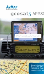 AvMap geosat5 APRS Petunjuk Penyiapan