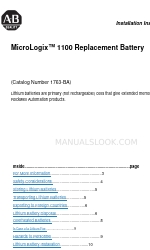 AB Quality MicroLogix  1100 Manuale di istruzioni per l'installazione