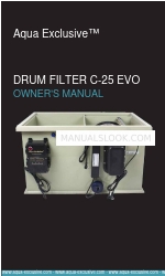 Aqua Exclusive DRUM FILTER C-25 EVO Посібник користувача