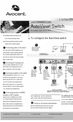 Avocent AutoView 1415 クイック・インストール・マニュアル