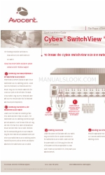 Avocent Cybex SwitchView SC8 DVI Manual de instalação rápida