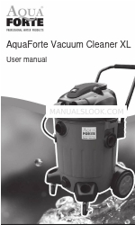 AQUA FORTE Vacuum Cleaner XL ユーザーマニュアル