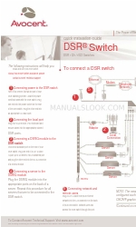 Avocent DSR 1021 Посібник зі швидкого встановлення