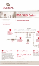 Avocent DSR 1024 クイック・インストール・マニュアル