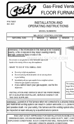 COZY 90N75A and Посібник з монтажу та експлуатації
