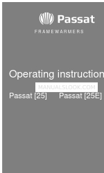 Deyle Passat 25E Petunjuk Pengoperasian