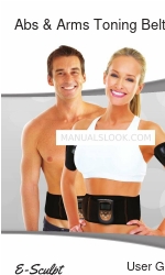 Dezac Abs & Arms Toning Belt TB-40 Manuel de l'utilisateur