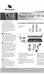 Avocent switchview 100 クイック・インストール・マニュアル