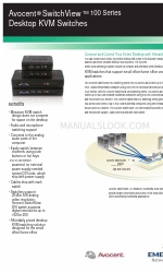 Avocent SwitchView 100 Series Spezifikationen