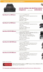 Avocent SwitchView SC 10080SC-AM Specification Sheet